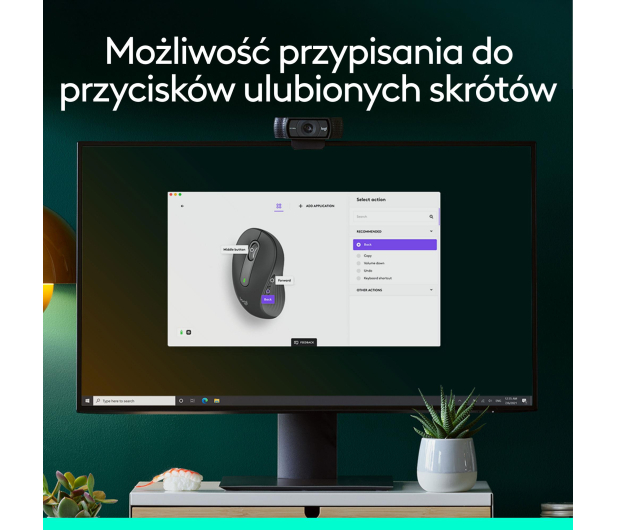 LOGITECH Signature M650 L Wireless Mouse Leworeczna Grafitowa - 713366 - zdjęcie 9